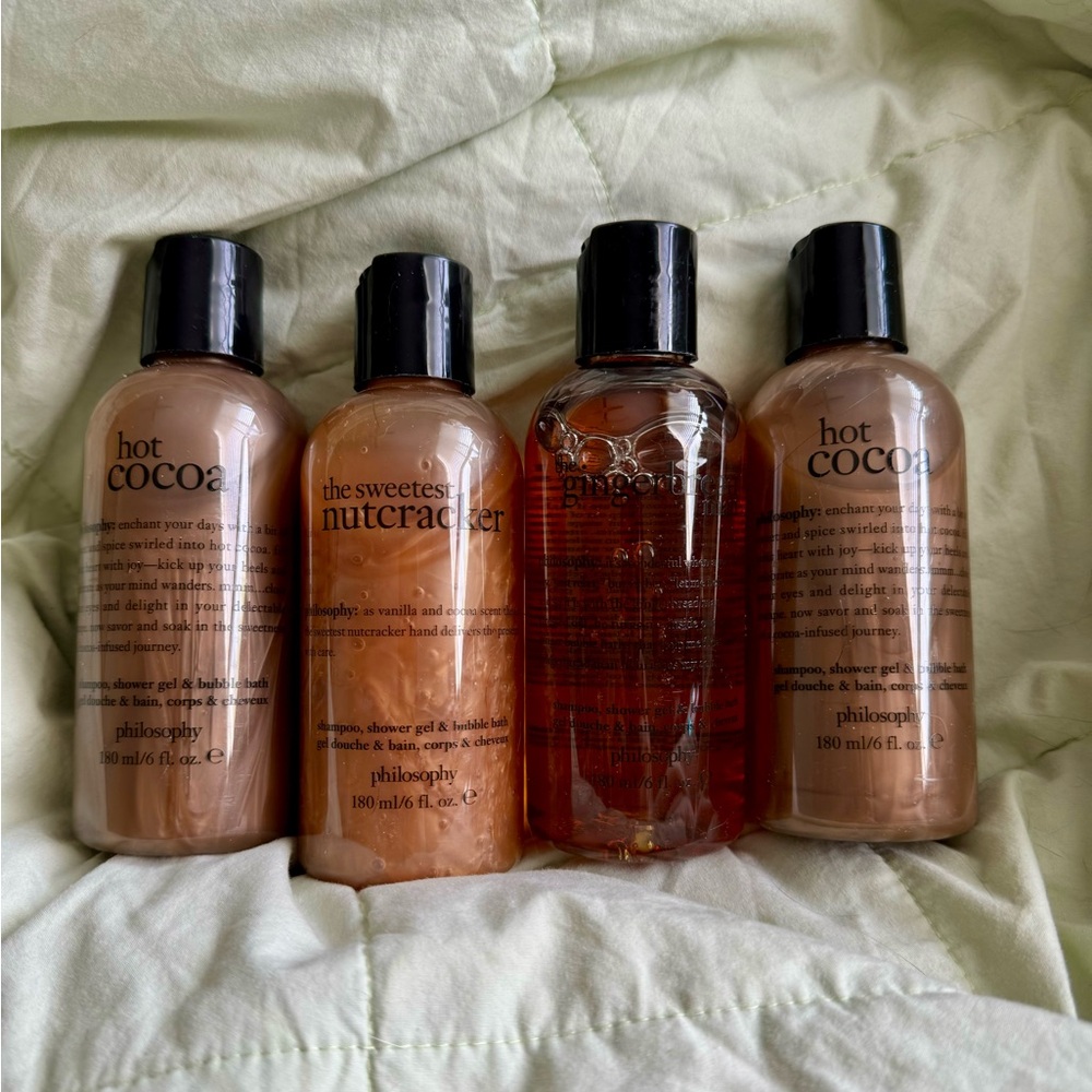 Philosophy 2 Hot Cocoa,The Sweetest Nutcracker,The Gingerbread Man 6oz New read